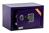 Brihard Home Tresor Safe mit Elektronischem Schloss, 20x31x20cm (HxWxD), Marine Blau - 3