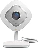 Netgear Arlo Q VMC3040-100PES Smart Home HD-Überwachungskamera (2-Wege-Audio, Geräusch-/Bewegungssensor, Nachtsicht, 130 Grad, 8-fach Zoom, 24/7 Aufnahme, 1080p ,WLAN) weiß