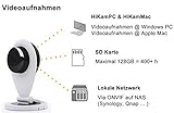 HiKam S6: Die Kamera für ein sicheres Zuhause (Überwachungskamera mit Personendetektion IP Kamera HD mit deutscher App/Anleitung/Support) - 8