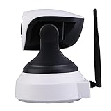 Überwachungskamera,Sricam 720P HD IP Kamera Wlan Innen P2P IR Nachtsicht Bewegungsmelder Mini CCTV Wifi Kamera mit Mikrofon und Lautsprecher für Zuhause/Baby/Haustiere - 4
