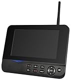 COMAG Digitales Kamera Funk-Überwachungs-Set Überwachungskamera Videoüberwachung mit IP Funktion über Smartphone App (inkl. 7 Zoll TFT Monitor, kabellos, Nachtsicht (Infrarotkamera), erweiterbar bis zu 4 Kameras, bis zu 300 m, Aufnahmefunktion, SD-Kartenslot bis 32GB, USB 2.0 für externe Festplatte bis 1TB) - 4